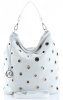 Kožené kabelka shopper bag Vittoria Gotti bílá V3077Z